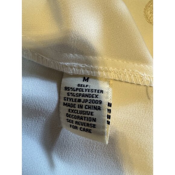 Jealous Tomato Shorts M Medium Ivory W Crochet Lace Trim NEW - Picture 9 of 9